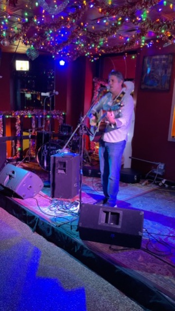Ron Cohler with guitar