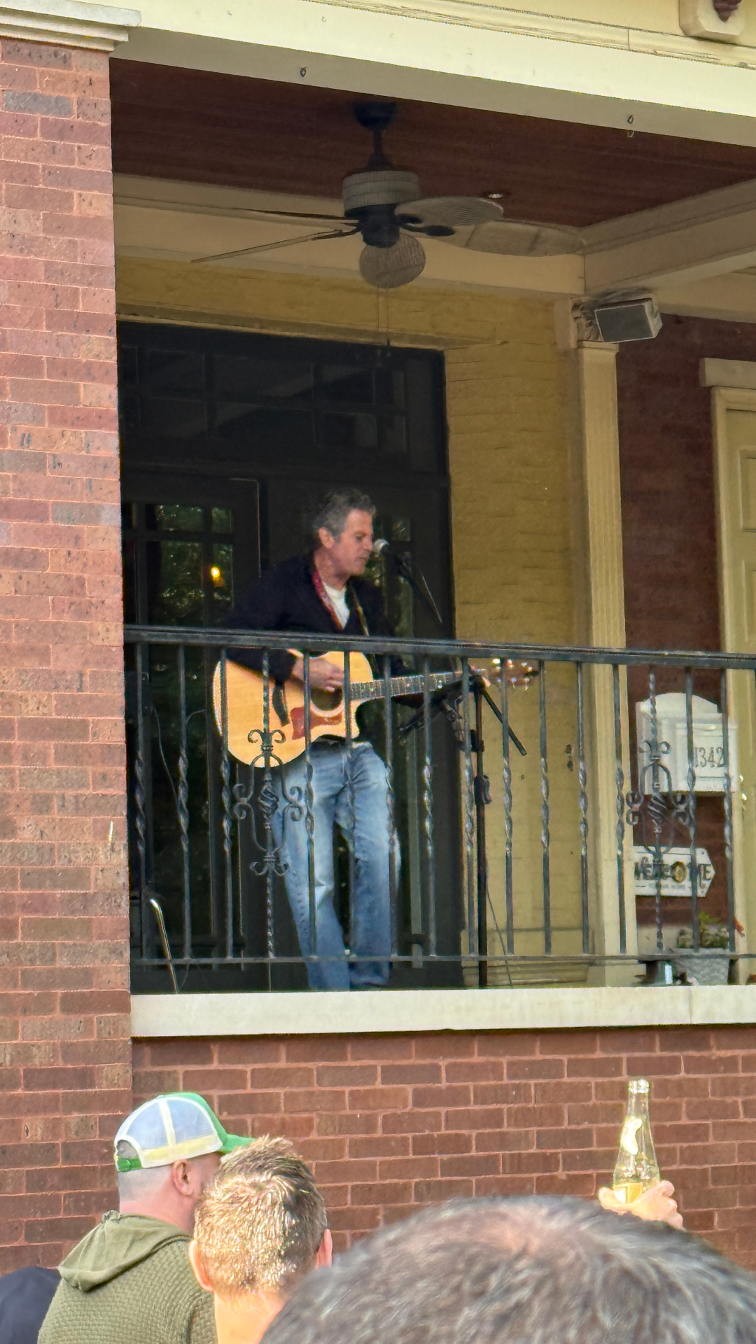 Front porch solo set.